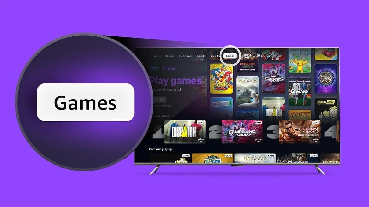 Amazon Integrates Luna Cloud Gaming into Prime Video 